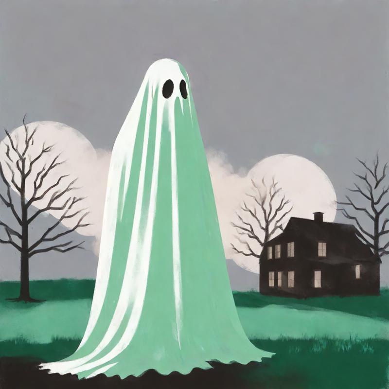 A ghostly spirit haunts a neighborhood