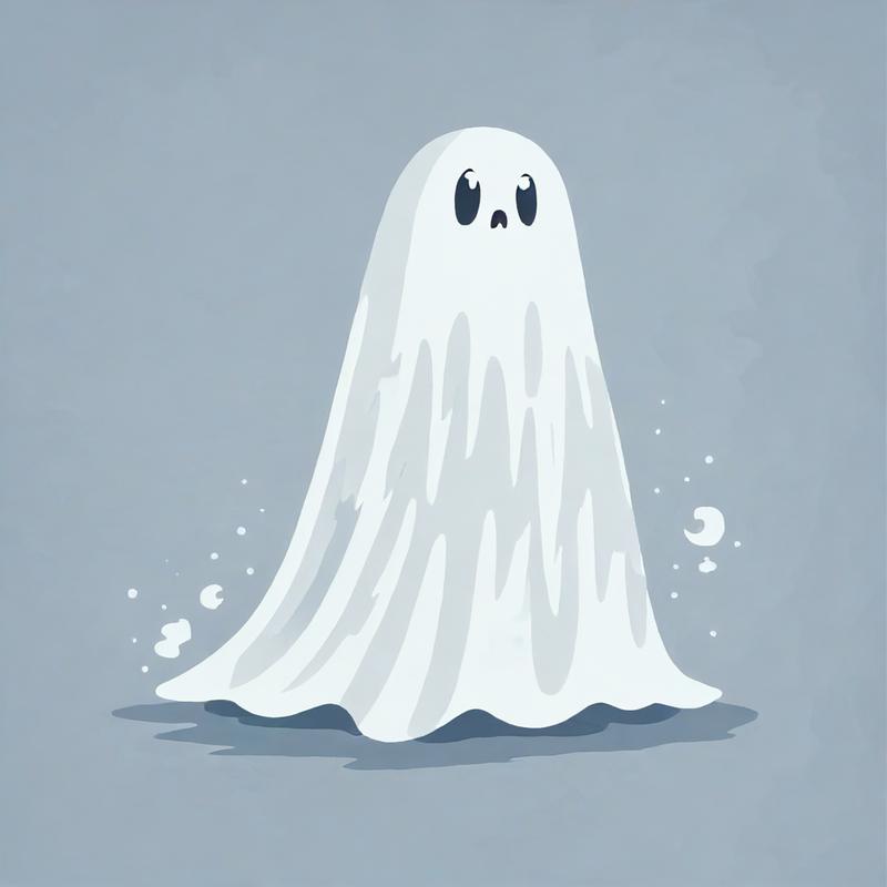 A ghostly spirit haunts the night