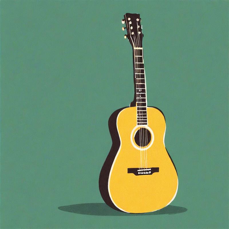 A guitar awaits a musician's touch