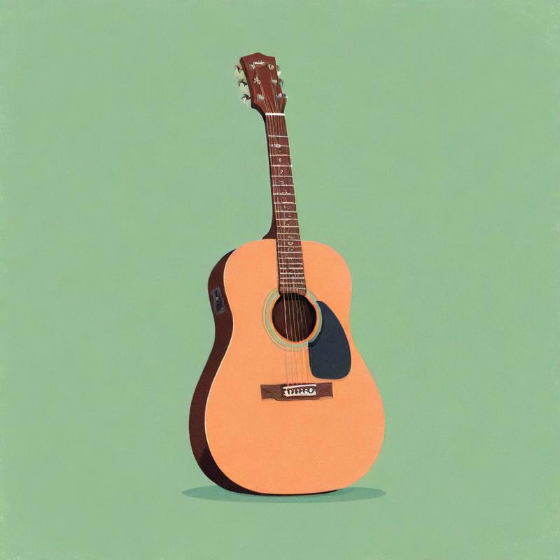 A guitar awaits a musician's touch