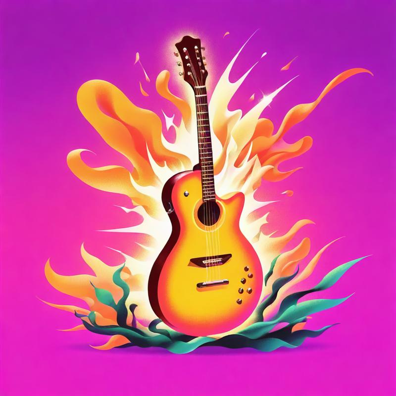 Fiery guitar ignites passion for music